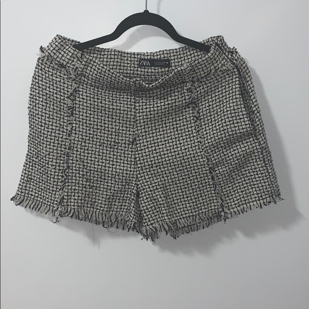 Tweed Shorts